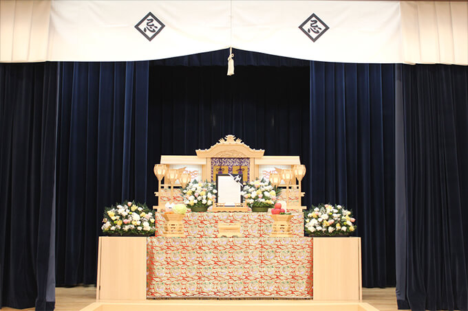 3Ｋ祭壇セット 白木生花祭壇
