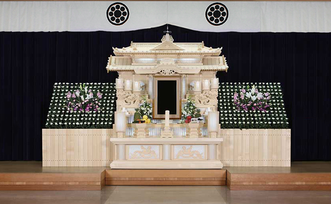特2祭壇セット 白木祭壇