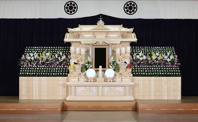 特1祭壇セット 白木祭壇