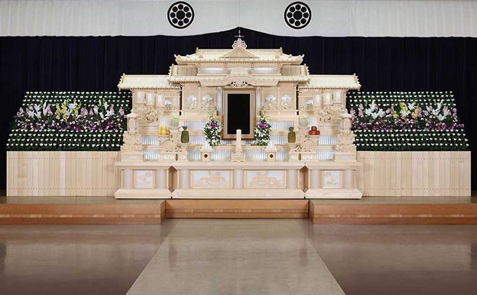 特A祭壇セット 白木祭壇