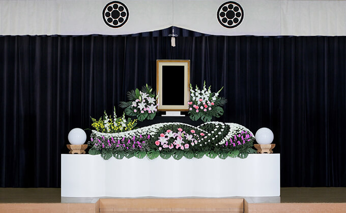 特2祭壇セット 創作花祭壇