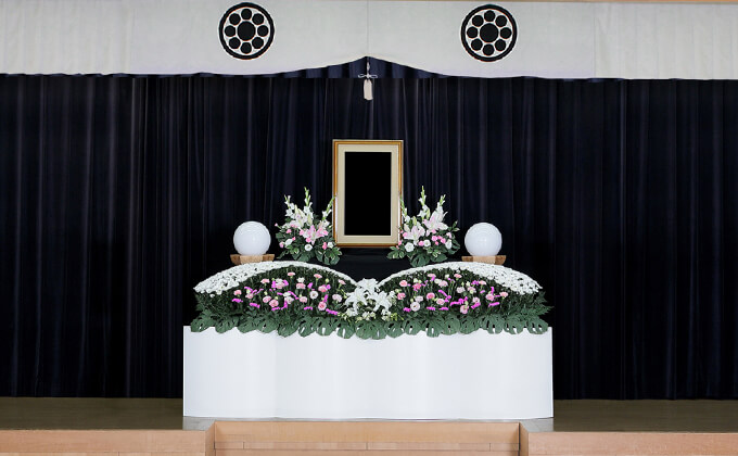 特3祭壇セット 創作花祭壇
